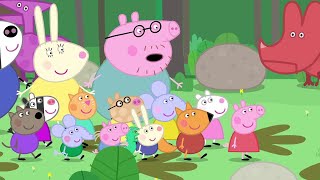 We Love Peppa Pig Grampy Rabbits Dinosaur Park 16 [upl. by Dnomde]