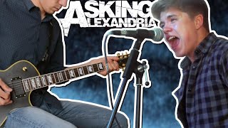 ASKING ALEXANDRIA  A PROPHECY  COVER ft Rafael Andronic [upl. by Nylodnew]