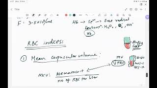 Hematology  RBC indices  Part 1 of 2  Dr Nizam Teaches [upl. by Eneleh]