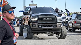 The LARGEST Diesel Event in the Country UCC 2024 Dyno Sledpull Racing Show Trucks [upl. by Millan]