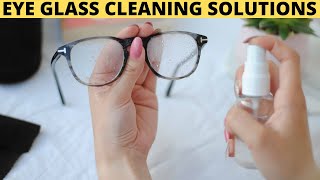 DIY Eyeglass Cleaner Solution Recipe to Make Eyeglass Cleaner Properly That Are Cloudy [upl. by Venetis]