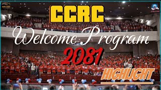 CCRC Welcome Program 2081😘 Highlight ccrc ccrcwelcomewelcomehighlightshortfeed viralhighlight [upl. by Bekaj]