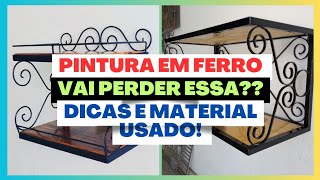 ⚠️ Dicas valiosas sobre pintura confere no vídeo serralheriaartistica serralheria [upl. by Delwyn]