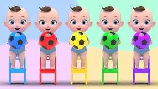 5 Colors with Nursery rhymes English Song For Kids  Wash your hands No Virus  Super Lime [upl. by Hellah]