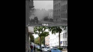 🇺🇸Tanks and Infantry in Aachen  October 1944 ww2 aachen military history [upl. by Gabby]