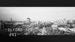 Dublin Street Film Photography  Ireland  Ilford HP5 400  Fuji Cardia Mini Everyday Op  41 [upl. by Roybn]