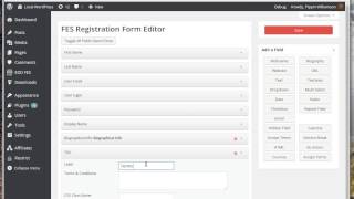 EDD Frontend Submissions Registration Form [upl. by Tucker]