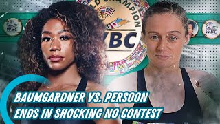 Baumgardner vs Persoon Ends in Shocking No Contest After Dominant Start [upl. by Mildred]