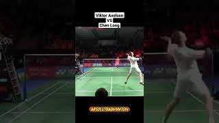 Victor Axelsen vs Chen long 💥 badminton [upl. by Marceau]