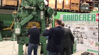 High speed press tool trial at Bruderer UK Ltd [upl. by Autum194]