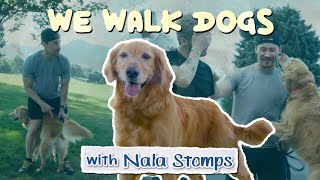 Nala Stomps Teaches Me How To Stomp  WeWalkDogs [upl. by Radbun]