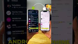 Easiest way to transfer your WhatsApp data from Android to iPhone drfone techshorts trendingshorts [upl. by Ardnauqal]