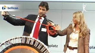 Unterschied bellicon® und Metallfedertrampolin anschaulich gemacht [upl. by Dahlia]