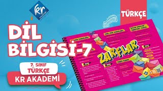 7Sınıf TÜRKÇE  Dil Bilgisi  7  Zarflar 2025 [upl. by Alemrac]