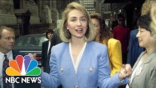 Hillary Clinton As First Lady  Flashback  NBC News [upl. by Gerti]