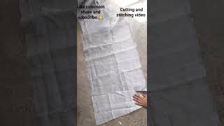 cutting and stitching video lehnga form old saree song [upl. by Ainorev882]