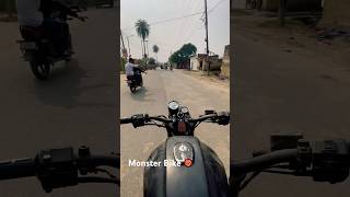 Monster Bike⛽️👹 monster biker ride oyejdofficial hiphop music trending superbike instagram [upl. by Gladine]