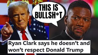 ESPNs Ryan Clark SLAMS Donald Trump Over Election After Getting BACKLASH From His Followers [upl. by Alrich]