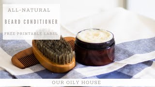 DIY Beard Conditioner for Men  How to Wash Your Beard [upl. by Phyllis153]