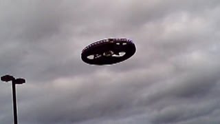 RC UFO Flying Saucer with Lights [upl. by Amron355]