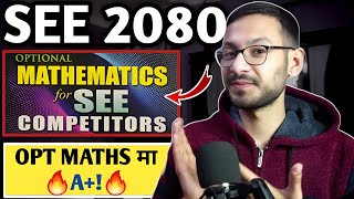 5 ways to score A in SEE Class 10 Optional MATHS  SEE 2080 opt maths [upl. by Nilyac]