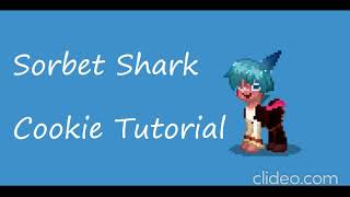 How to be Sorbet Shark Cookie on Pony Town Cookie Run Pony Town Tutorial [upl. by Nogem706]