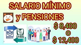 SALARIO MINIMO Y PENSIONES DE CUANTO SERA EL AUMENTO PARA ESTE 2025 [upl. by Corty]