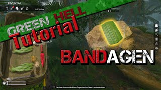 Green Hell  Tutorial  und die Bandagen [upl. by Ecinahc]