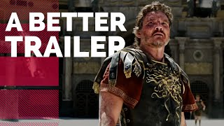 Gladiator II  Official Trailer 2024 Movie 4k  BUT BETTER Original Music [upl. by Ahsiekam332]