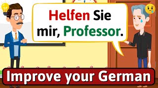 IMPROVE YOUR GERMAN Tipps zum Deutschsprechen  Gespräch auf Deutsch  LEARN GERMAN [upl. by Dolly]