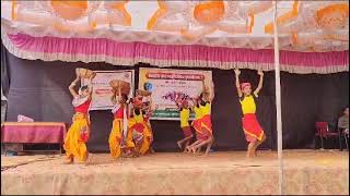 Koli dance  Easy dance for primary students  Aai tuza deul  Mi hay Koli  Vesavchi Paru  Mashup [upl. by Ahsirt]