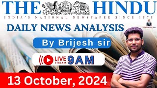 The Hindu Newspaper Analysis  12 Oct 2024  Daily Current Affairs  NotesbookIAS [upl. by Sexton972]