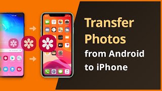 3 Ways How To Transfer Photos from Android to iPhone Tutorial 2021 [upl. by Gnos]