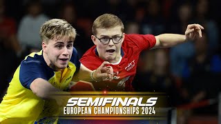 FULL MATCH  Truls Moregard vs Alexis Lebrun  2024 European Championships Semifinals [upl. by Rustie551]