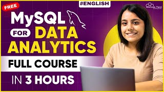 MySQL for Data Analytics Full Course with Practical 2024  Learn MySQL in English [upl. by Ahsot441]