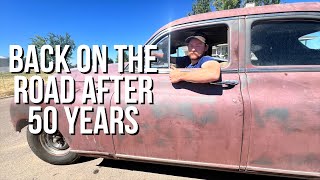 Abandoned 1948 Packard  Roadworthy After 50 Years of Sitting [upl. by Eob693]