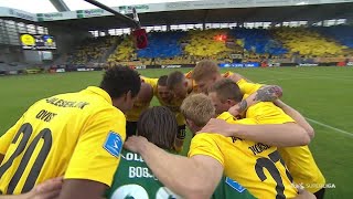 AC Horsens  Brøndby IF 1852018 [upl. by Aikaj226]