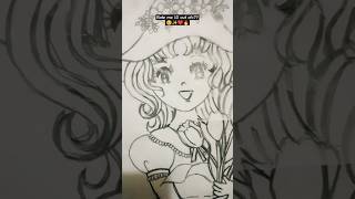 how to draw a cute doll with pencilpencil sketch ideaseasy pencil sketch viral ytshort shorts [upl. by Goff]