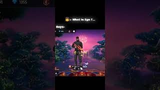 Whts Is Ego My friend Show Up to Me Dont try in lobby freefire ffshorts ytshorts up ffviral [upl. by Arnuad]