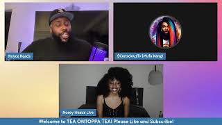 TEA ONTOPPA TEA CELEBRITY NEWS PANEL TEAGIF SKAI JACKSON TAMAR amp ERICA MENA [upl. by Alhahs423]