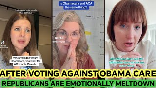 Republicans CRYING OUT  They Are REGRETING About Voting Against OBAMACARE Without Knowing It [upl. by Seiuqram]