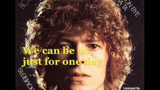 DAVID BOWIE quotHEROESquot  Lyrics  Integral Version [upl. by Tenaej669]