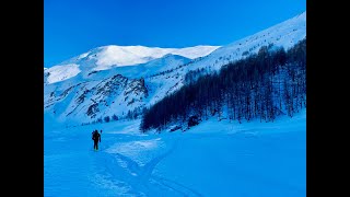 Monte Jafferau  Val Fredda  Freeride  Gopro hero 7 [upl. by Zurciram888]