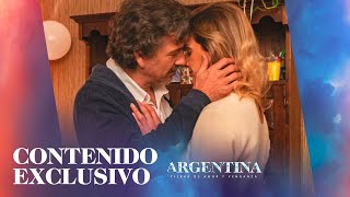 Todo mal entre Francisco y su mujer Espiá el back de la escena de Carla Pandolfi y Federico Amador [upl. by Kessiah]