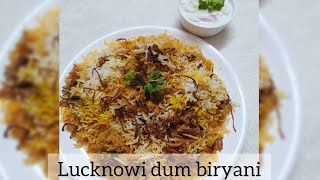 Lucknowi mutton dum biryani I Yakhni biryani  Awadhi biryani I Famous Idreesi style biryani [upl. by Dinerman]