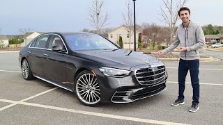 NEW 2022 Mercedes Benz S580 4Matic Point of View Walkaround Start Up Test Drive and Review [upl. by Alesandrini31]