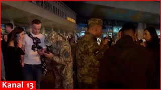 “You are abducting people” – Conflict between Odessa residents and military conscription officers [upl. by Tabib819]