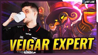 CURIOSIDADES SOBRE O VEIGAR numa partida ACIRRADA ☄️ [upl. by Lai]