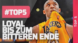 Treu bis zum Schluss Die 5 loyalsten NBASpieler aller Zeiten  Top 5 NBA [upl. by Nyrem]