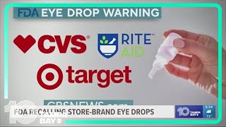 FDA recalls more eyedrop brands [upl. by Rotceh104]